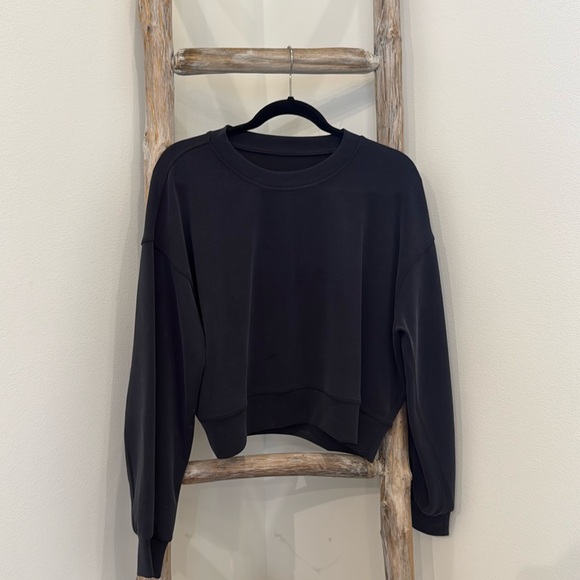 Lululemon Softstreme Perfectly Oversized Cropped Crew - Picture 1 of 3